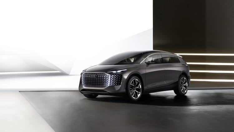 Audi unveils electric concept car, the 'Urbansphere'