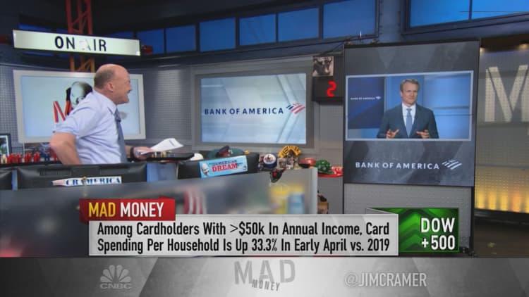 'Don't fight the U.S. consumer' — Bank of America CEO says spending is healthy despite roaring inflation