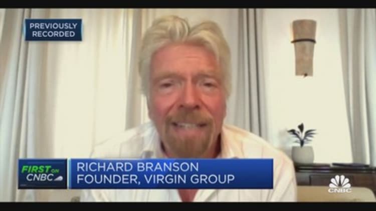 Watch CNBC's full interview with Virgin Group Founder Richard Branson