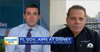 Anthony Scaramucci on Florida Gov. DeSantis taking aim at Disney: 'This is a huge mistake'