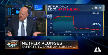 Jim Cramer reacts to Netflix's disappointing earnings report: 'They have not monetized 500 million viewers'