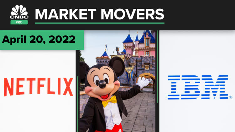 Netflix, Disney and IBM are some of today's stocks: Pro Market Movers April 20