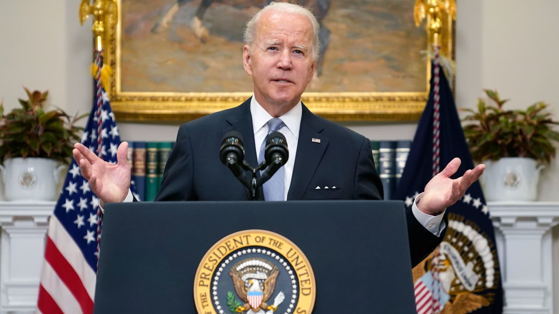 Biden proclaims program to lend a hand Ukrainian refugees input the U.S.