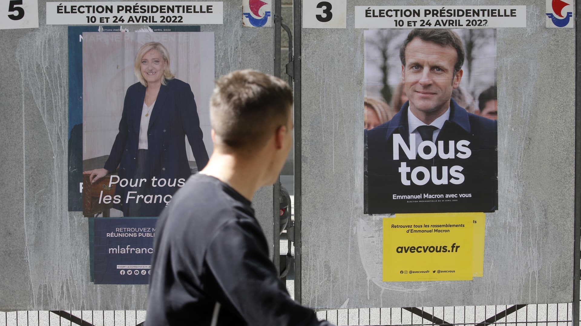 Macron faces off against far-right rival Le Pen as France heads to the polls