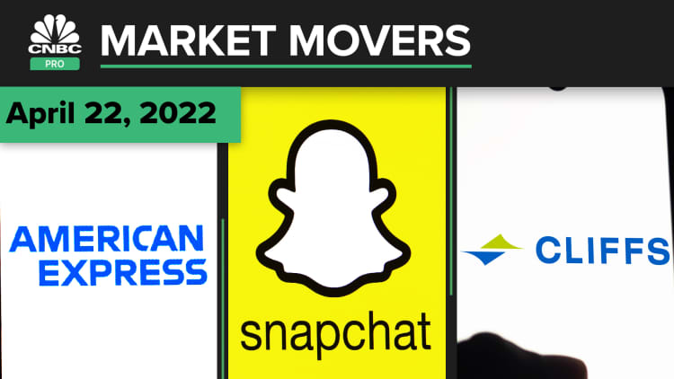 American Express, Snap and Cleveland-Cliffs are some of today's stocks: Pro Market Movers April 22