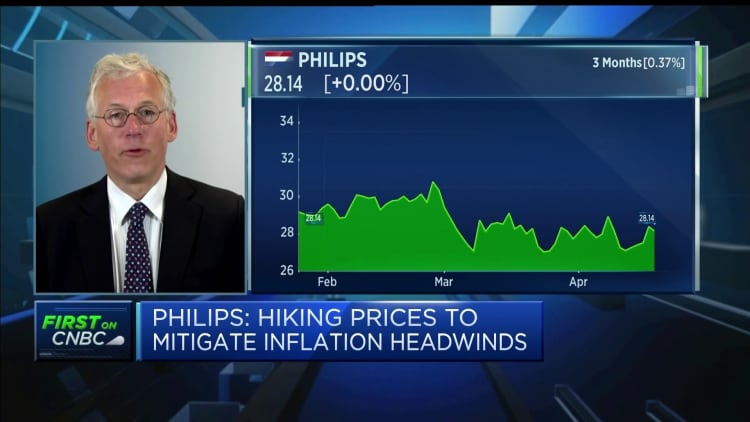 Philips sells off, CEO blames supply chain issues for Q1 sales drop