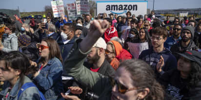 Amazon broke federal labor law in calling Staten Island union organizers 'thugs'