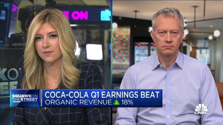 Coca-Cola breaks down Q1 earnings after beating on both top and bottom lines