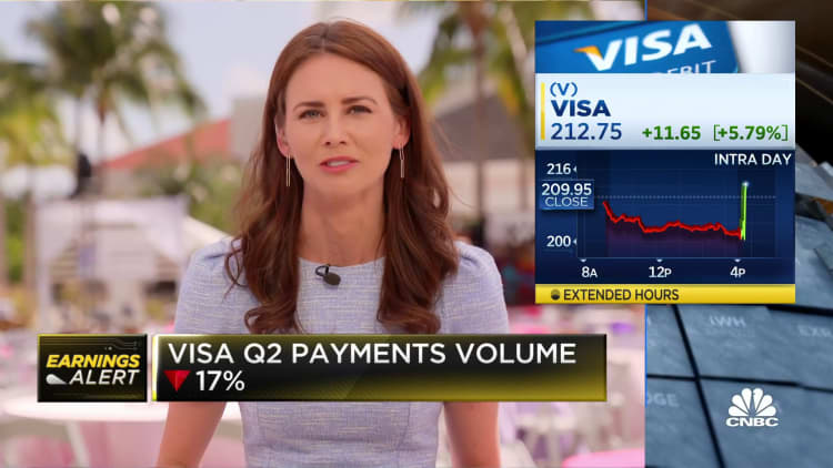 Visa beats on top and bottom lines, expects continued growth due to travel recovery