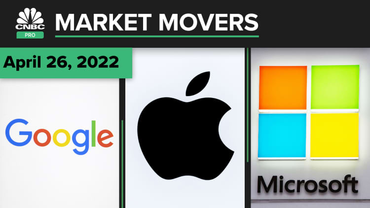 Google, Apple, and Microsoft are some of today's stocks: Pro Market Movers April 26