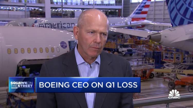 Boeing CEO Dave Calhoun on earnings: It was a 'messier quarter' than what we would've liked