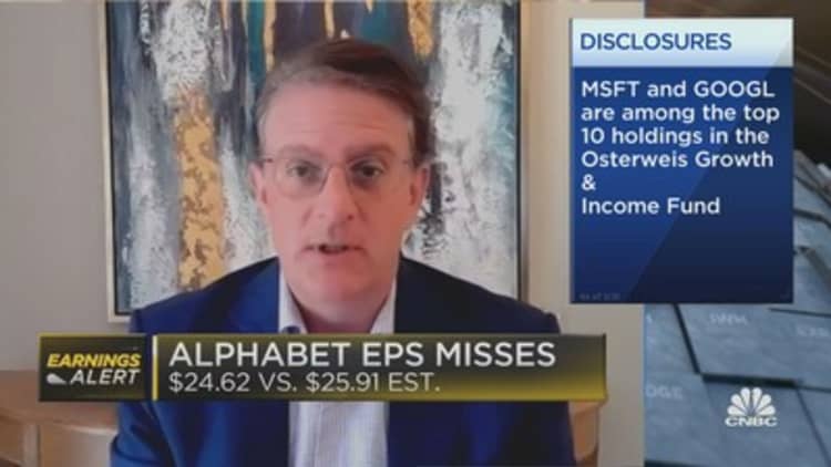 Alphabet's weakness expected, but long-term story hasn't changed, says portfolio manager
