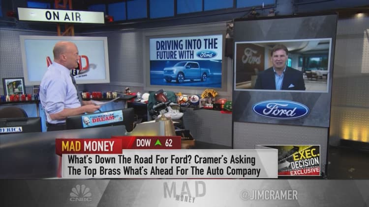 Ford CEO Jim Farley says pricing has offset rising commodity costs, but sees improvement in second quarter