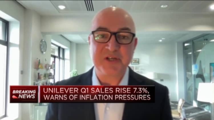 Challenging cost environment is dominating our business at the moment, Unilever CEO says