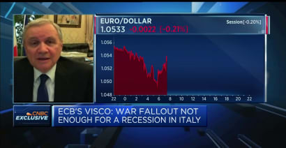 Watch CNBC's full interview with ECB's Ignazio Visco