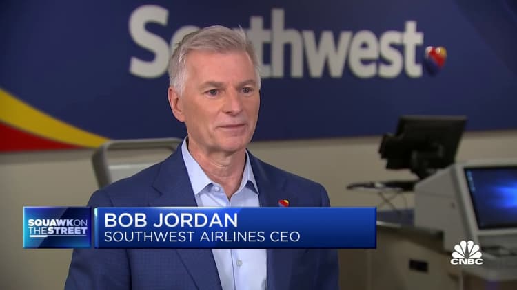 Southwest Airlines CEO Robert Jordan: We've faced real constraints in hiring pilots