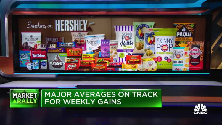 We've seen the biggest cost impact from oils and dairy, says Hershey CEO
