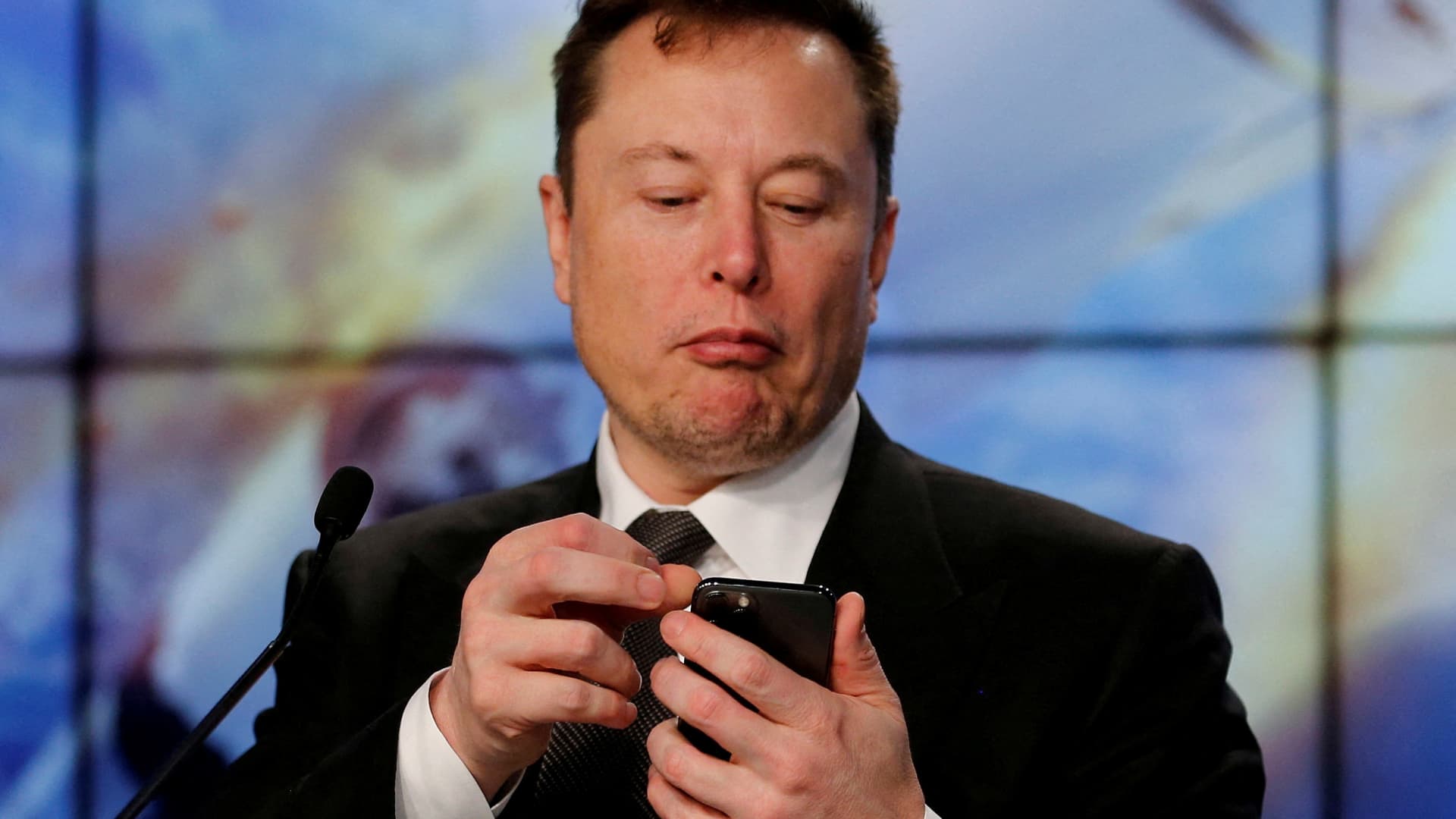 Elon Musk says Twitter deal 'cannot move forward' until he has clarity on fake account numbers