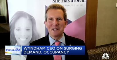Wyndham CEO says leisure travel is 'off the charts' despite higher gas prices