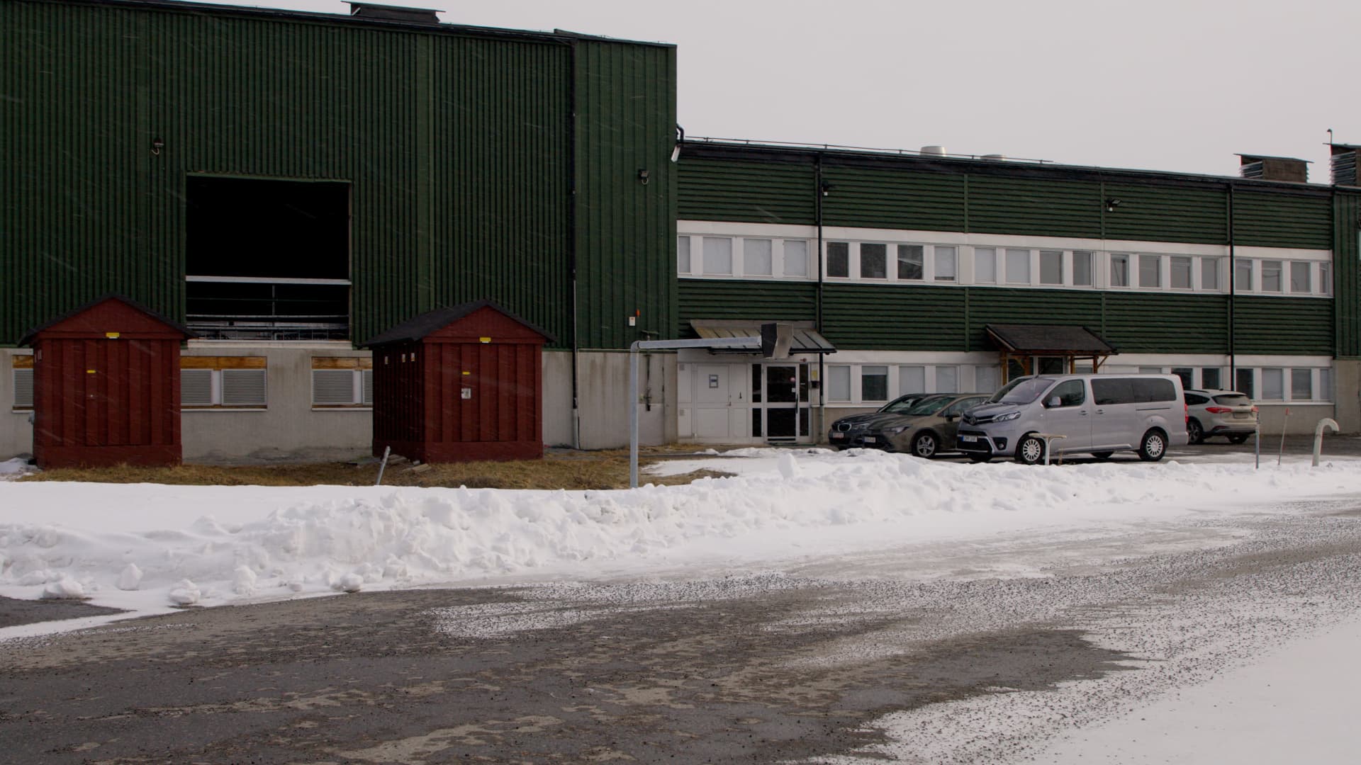 At 86,000 square feet, Hive's Swedish mining facility is bigger than a standard soccer pitch.