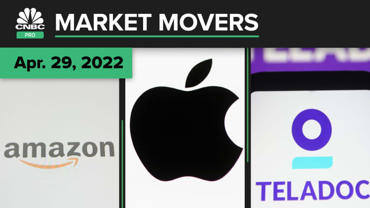Apple, Amazon, and Teladoc are some of today's stocks: Pro Market Movers April 29