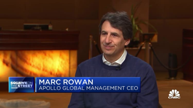 Sehen Sie sich das vollständige Interview von CNBC mit Marc Rowan, CEO von Apollo Global Management, an