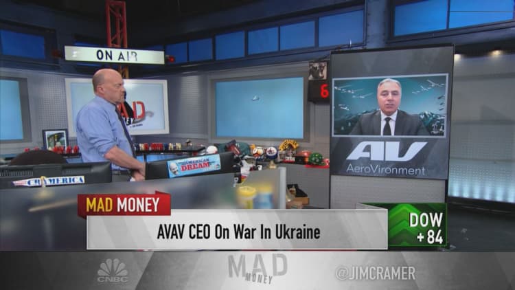 AeroVironment CEO discusses providing Switchblade drones to Ukraine