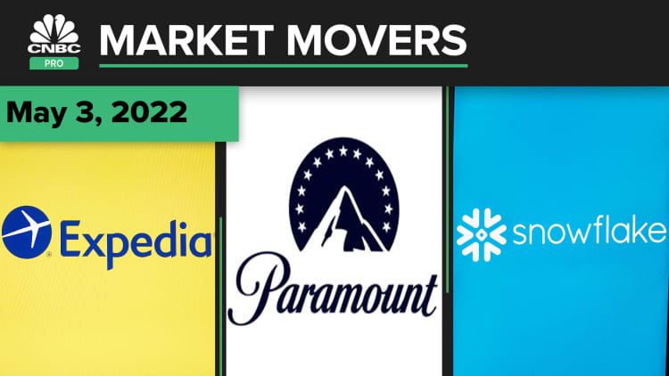 Expedia, Paramount, and Snowflake are some of today's stocks: Pro Market Movers May 3