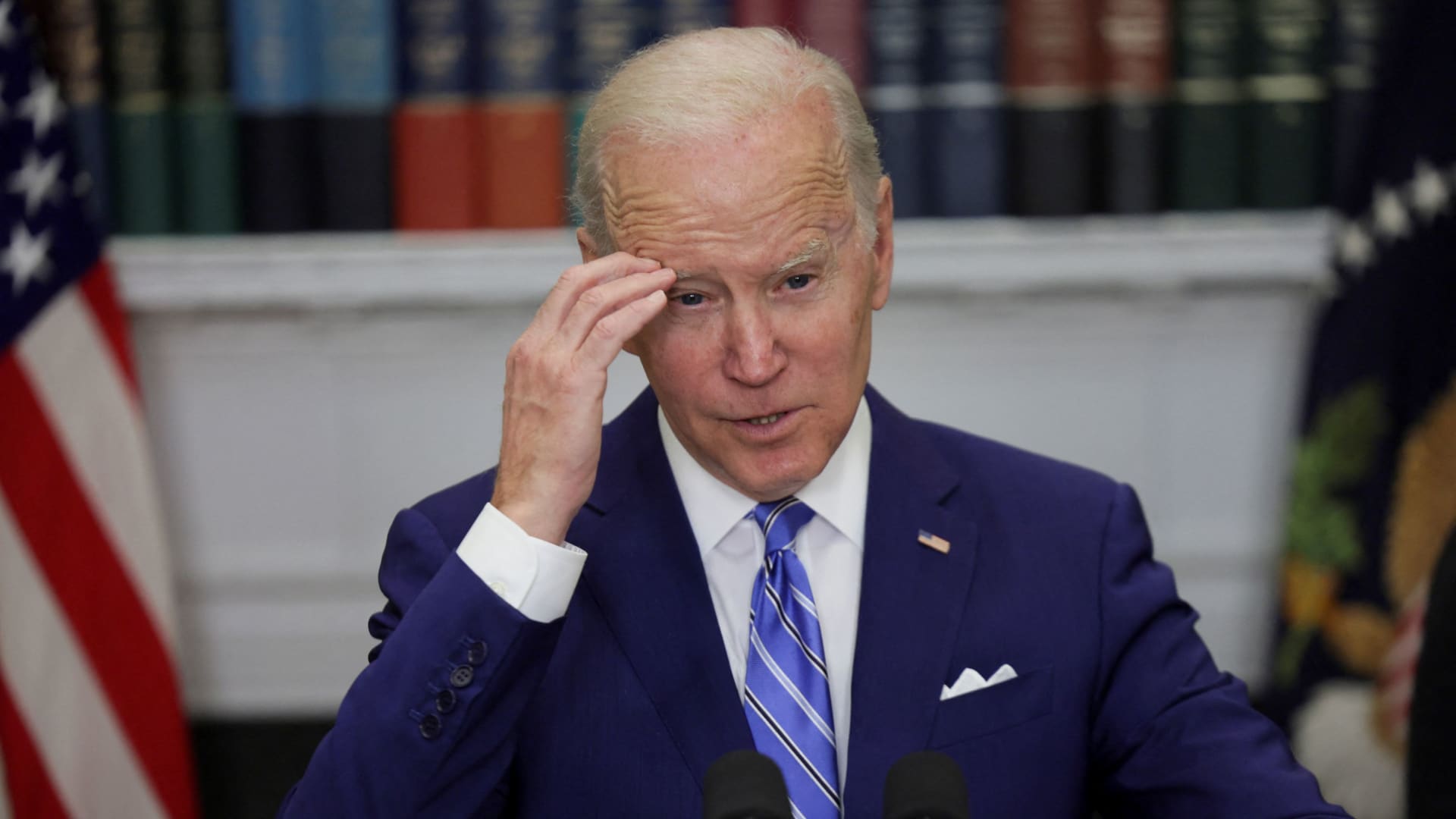 For President Biden’s approval rating to go up, it’s obvious what needs to go down