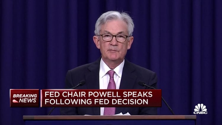We're moving expeditiously to bring inflation down, says Fed Chair Jerome Powell