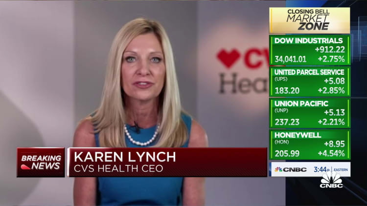CVS Health CEO Karen Lynch says company has strong revenue growth in Q1