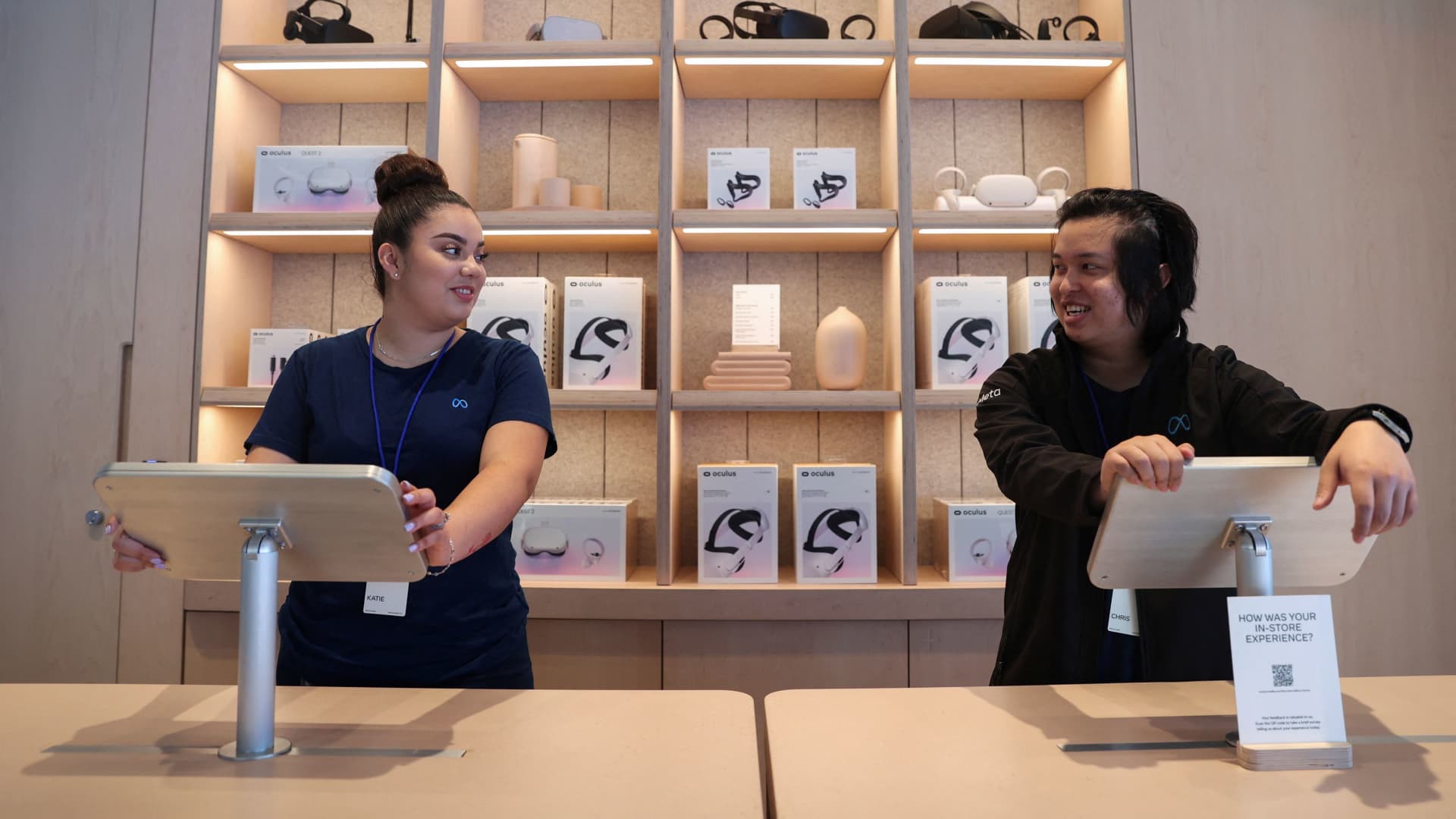 Meta’s first store aims to lure consumers to the meta verse