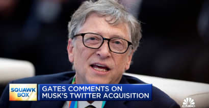 Bill Gates comments on Elon Musk's Twitter acquisition