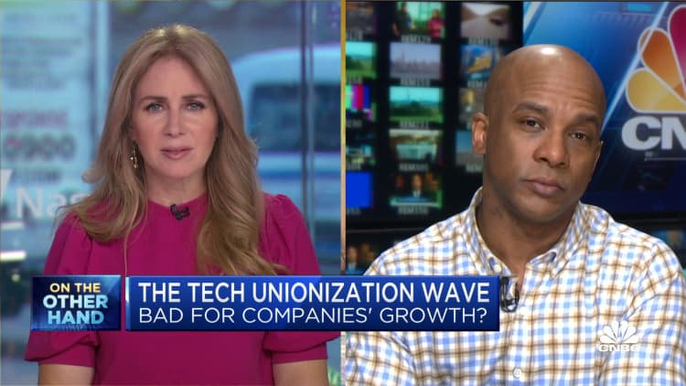 Is the tech unionization wave bad for companies' growth?