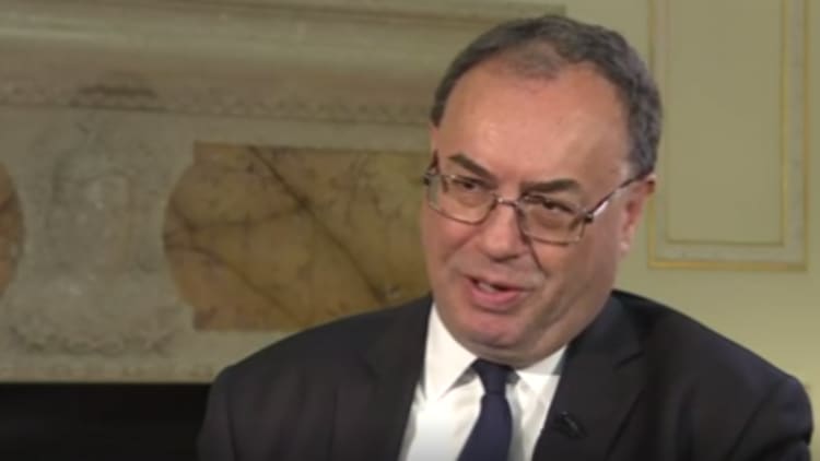 Watch CNBC's full interview with BOE Governor Andrew Bailey