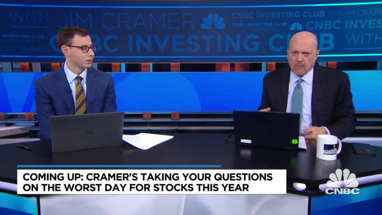 Cramer says 'bargains are being created by this panic' in the stock market