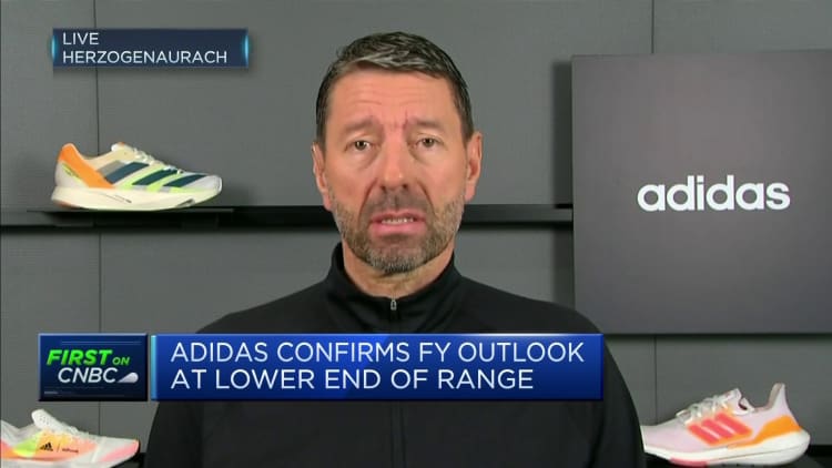 Adidas CEO explains why he doesn't expect growth in China this year