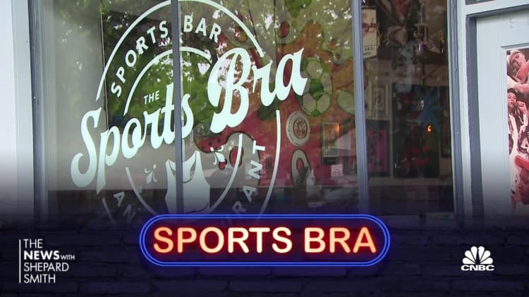 The Sports Bra: A sports bar that features women's sports