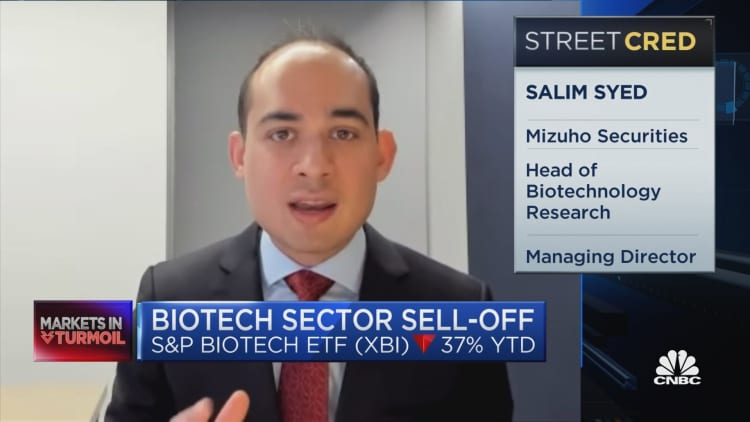Salim Syed on the future of biotech companies amid sector drop