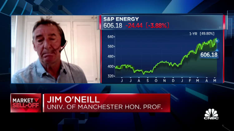 If inflation data starts to turn that will give us a big bounce in the markets, says Jim O'Neill