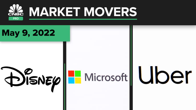 Disney, Microsoft, and Uber are some of today's stocks: Pro Market Movers May 9
