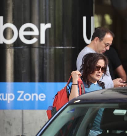 Uber reports first-quarter results that beat expectations for revenue, but posts net loss