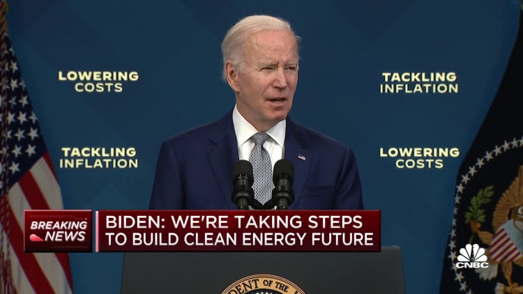 Inflation is my top domestic priority, says President Biden