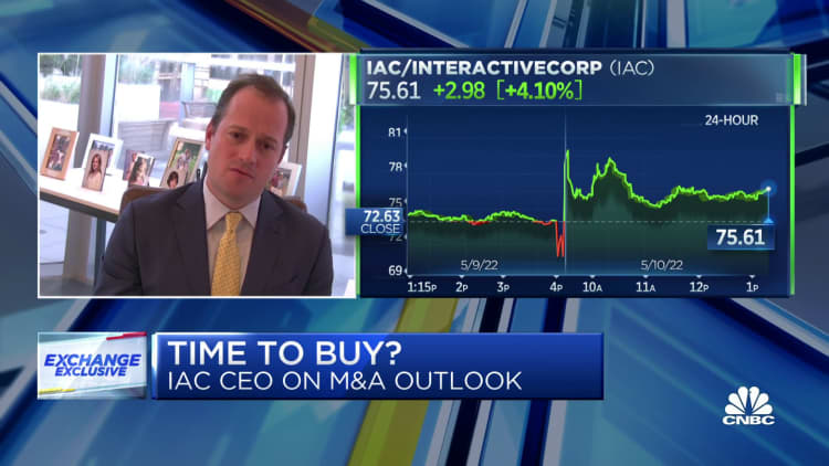 You get a lot of assets for free when you buy shares in IAC, says CEO Joey Levin