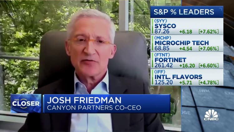 We're nibbling on bonds, says Canyon Partners co-CEO Friedman