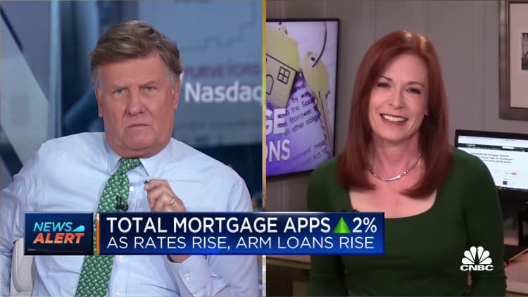 Total mortgage apps up 2% as rates rise, adjustable-rate mortgage demand surges