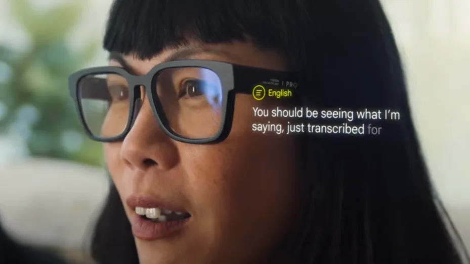 Google AR glasses prototype