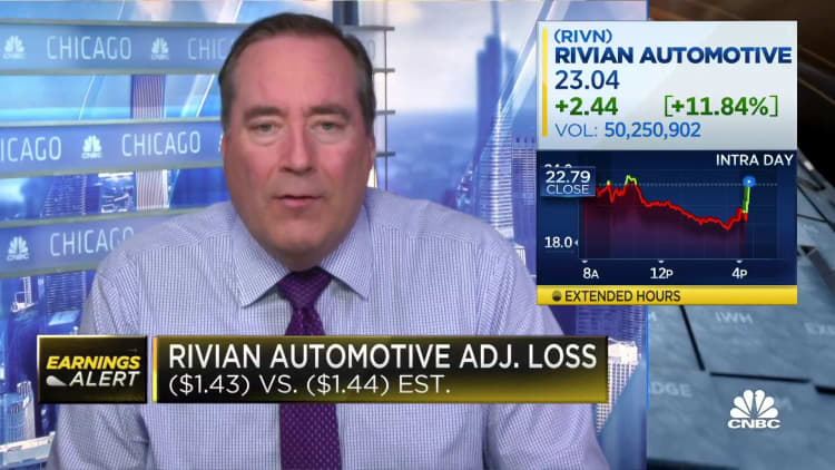 Rivian misses revenue, $95M vs. $130.5M estimated