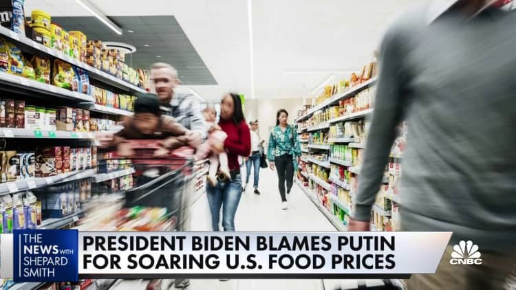 Biden promises to control inflation and increase food production