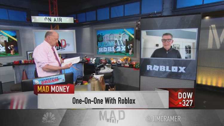 Watch Jim Cramer's full interview with Roblox CEO David Baszucki